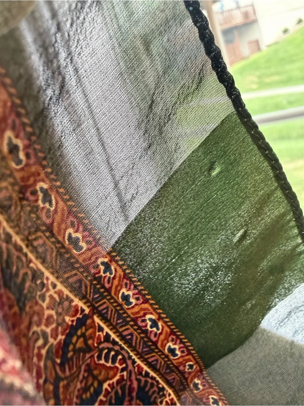 Silk Scarves,Lauren & Unknown,Set of 2